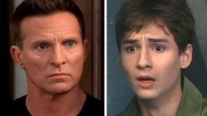 Steve Burton and Finn Carr